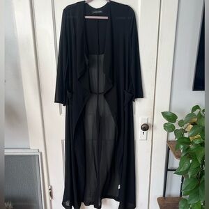 Naked Wardrobe Sheer Duster